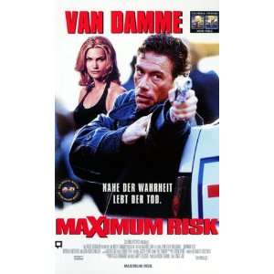 Maximum Risk [VHS] Jean Claude van Damme, Natasha Henstridge, Zach 