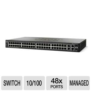 Cisco SRW248G4 K9 NA SF 300 48 48 port 10/100 Managed Switch   48x 10 