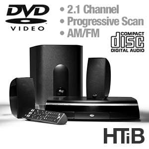 Klipsch CS 500 DVD Home Theater System   2.1 Channel, Progressive Scan 