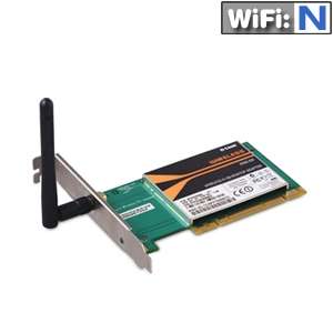 Link DWA 525 Wireless N 150 Desktop PCI Adapter   150Mbps, IEEE 802 