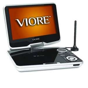 Viore PLCD7V2 7” Portable LCD Television With Built in DVD Player 