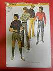 Vintage Simplicity Mens Pants Knickers Shorts #9529 Sz 28 UNC 1971