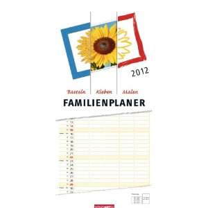 Bastelkalender Familienplaner 2012 Basteln   Kleben   Malen 