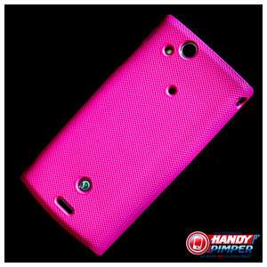   Hülle Case Cover Sony Ericsson Xperia Arc & Arc S Pink + Schutzfolie