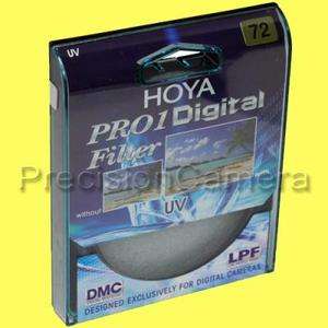 Genuine Hoya 72mm Pro1 Digital UV Filter Pro1D DMC 0024066040190 