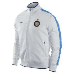 Nike Inter Milan LU Jacket 2011 2012 Soccer Jacket Brand New White 