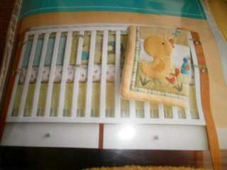  In The Pond 3pc Baby Bedding Crib Set Infant Duck Turtle Snail!  