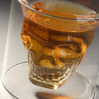   Decorative Crystal Skull shot Glass red Wine Whisky Vodka Cup Mug Gift