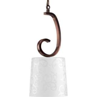  Copper Bronze 1 Light Mini Pendant (P5191 124) from 