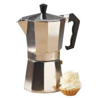 Primula Aluminum PES 3306 Stovetop Espresso Coffee Maker 6 cup  
