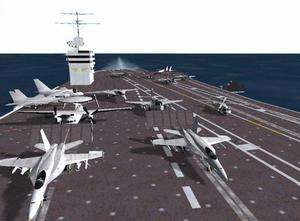 Janes F/A 18 Simulator PC CD pilot air combat jet fighter carrier 