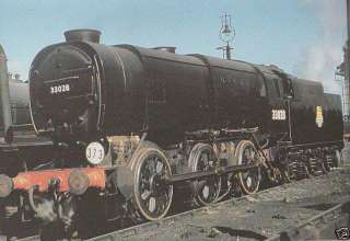 Steam Train Postcard Bulleid Austerity Q1 Class 0 6 0  