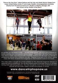 Dance Hip Hop Now Clean Style with Mike Peele DVD  