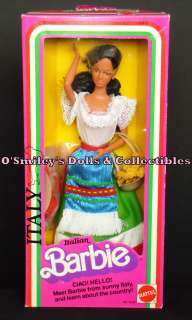   ITALIAN BARBIE Guardian Goddess 1st Dolls Of The World #1602~NRFB you