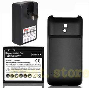   Battery +Cover+Dock Charger For LG G2X Optimus 2x Star T Mobile  