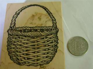 PSX G 1373 G 1373 Wicker EASTER basket Rubber Stamp #1  