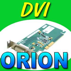 Low Profile Orion ADD2 N x16 DVI Video Card X8760 X8762  