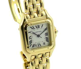 Cartier 18k Solid Yellow Gold Panther Panthere Mens Genuine  