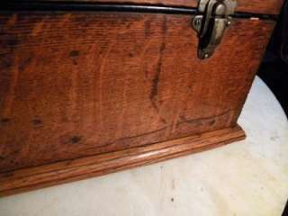 Circa 1898 Early Edison Suitcase Home Cylinder Phonograph  