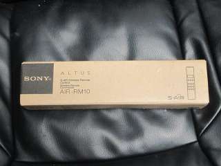 NEW Sony S AIR Altus AIR RM10 Wireless Remote Control / Commander 