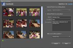 Adobe Elements 9  Quickly share your photos and videos with friends on 