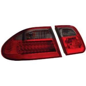 Anzo USA 321115 Mercedes Benz Red/Clear G3 LED Tail Light Assembly 