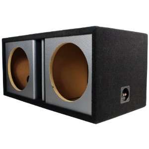   Atrend 12DVR 12 Inches Dual Vented Charcoal Subwoofer Enclosure: Car
