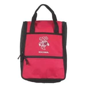 Wisconsin Badgers Golf Shoe Bag:  Sports & Outdoors
