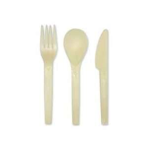  Baumgartens  Corn Starch Spoons, 100/BX, White    Sold 