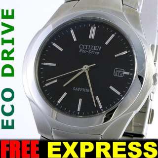 Citizen Men Watch ECO DRIVE Sapphire Fashion Xpress+Intl Warranty 