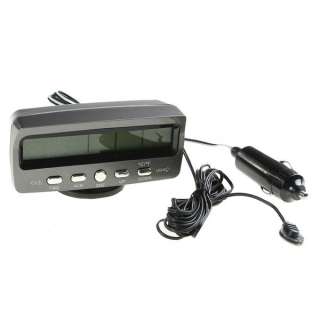   Voiture Thermomètre/Horloge/Controle Tension Alarme LCD