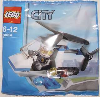 LEGO SUN PROMOTION SET 30014: POLICE HELICOPTER & MINIFIG   MIB MINT 