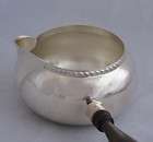 SHEFFIELD SILVER USA SILVER PLATE SAUCE BOAT WITH WOODE
