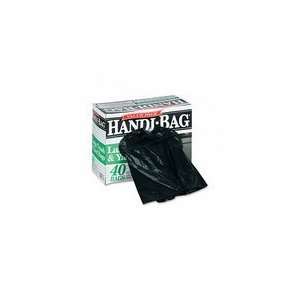 Handi bag super value pks, med. grade, 33 gal, black, 40 bags/bo 