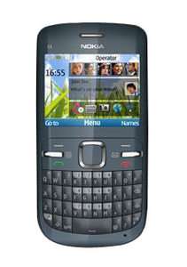 Nokia C3 00   Slate grey O2 Mobile Phone 5038262019176  
