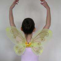 Girls Butterfly Wings Halloween Dance Costumes Fairy 1  