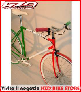 Bici Vintage,Single Speed,scatto fisso,bandiera Italia  