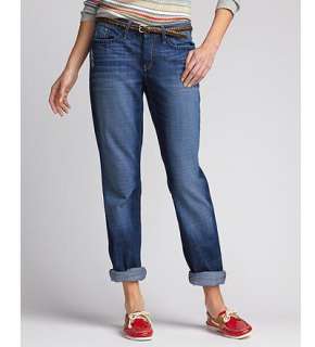 Eddie Bauer Women Jeans by Fit Boyfriend Fit Pickstitch Jeans