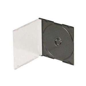   2mm Slim Black CD Jewel Cases 100% New Material 200 Pack Electronics
