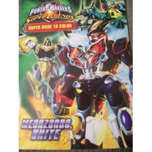  Power Rangers Superlegends ~ Megazords Unite (Super Book 