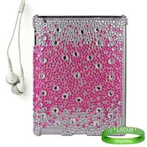 Bedazzled Diamond Pink Cover Hard Case for all models of The New Apple 