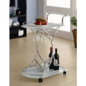 Deco Furniture Vintage Serving Cart Chrome S Mad Men Bar Cart Warmer