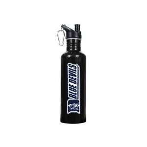 Blue Devils Black 26 oz Stainless Steel Water Bottle with Pop Up Spout 