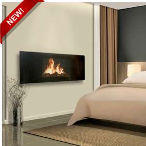 Celsi 43 Panoramic Wall Mount Electric Fireplace GL2029USP