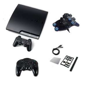 Sony Playstation 3 160GB Slim Mega Bundle  Controller, Charger, and 