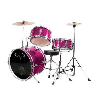   Junior Drum Set (Pink, 3 Piece Set) by GP Percussion (May 11, 2009