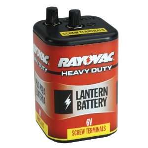  Rayovac 945R4 Lantern Battery, 6 Volt Screw Terminals 