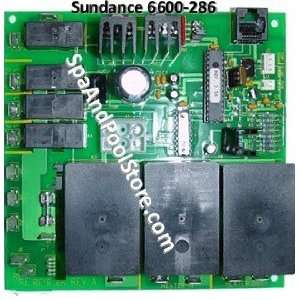  6600 286, Sundance Spas, Jacuzzi Spas Circuit board 