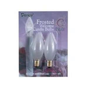   Bulb for Electric Candle Lamps, 7W/120V, 2 Pack: Home Improvement