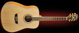NEW PRO WASHBURN SOLID SPRUCE TOP ACOUSTIC GUITAR WD30S  